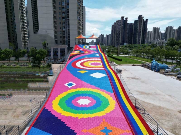 Super large slide