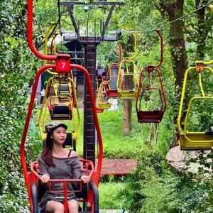 Low-altitude cable car